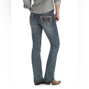 WRANGLER RETRO womens Sadie low rise bootcut jeans size‎ 7/8